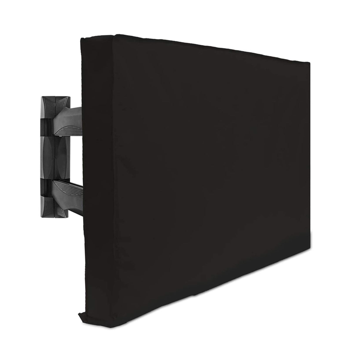 Szblnsm front view of cover protecting outdoor TV and keeping it dry