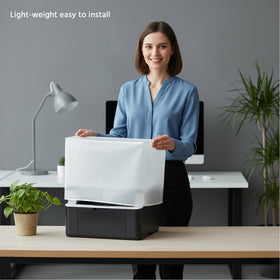 SZBRO transparent top detail allowing visible printer status indicators