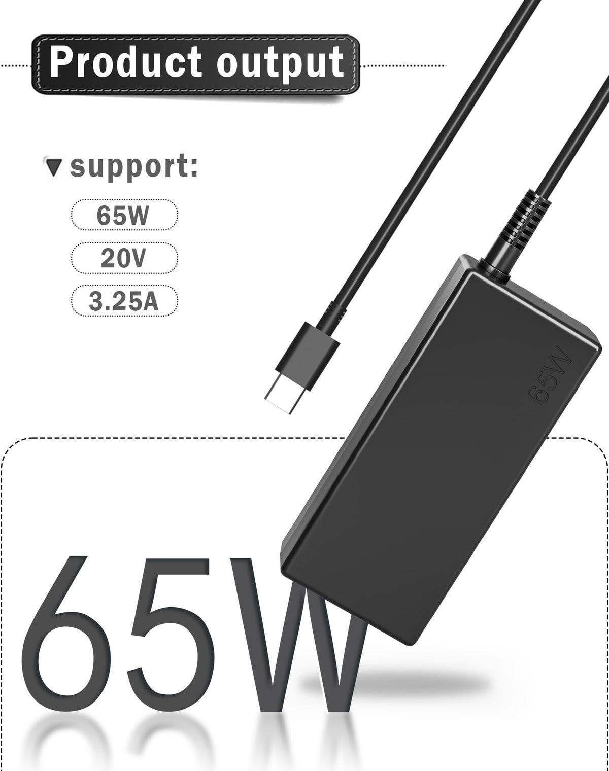 SZGUDULO 100-240V global input enables worldwide travel charging