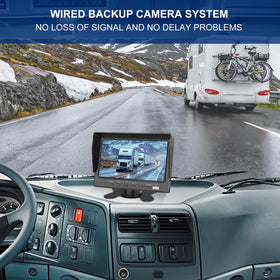 SZHSTECS front and rear camera for enhanced visibility