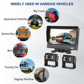 SZHSTECS IP68 night vision rear camera with infrared