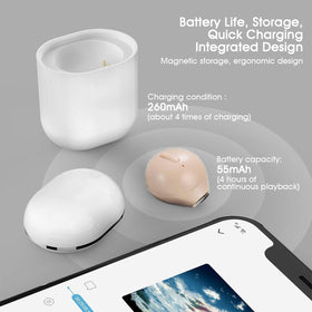SZHTFX lightweight-3g-earbuds provide all-day comfort during work and workouts.