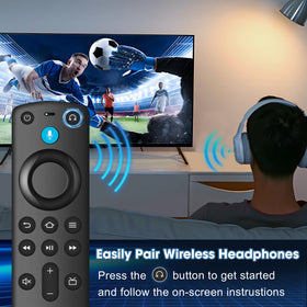 SZILBZ Firestick remote easy pairing ensures quick, hassle-free setup.