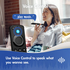 SZILBZ replacement voice remote for Fire Stick 4K improves navigation and content search