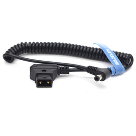 SZJELEN cable plugged into KiPRO LCD in use offering secure power and reduced strain