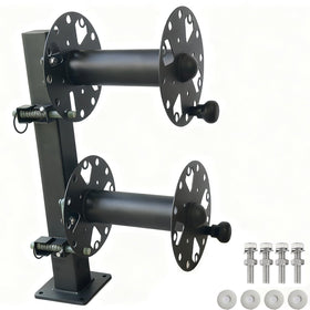 SZWJT-LV heavy-duty reel with a 10-inch lockable head for secure welding cable management.
