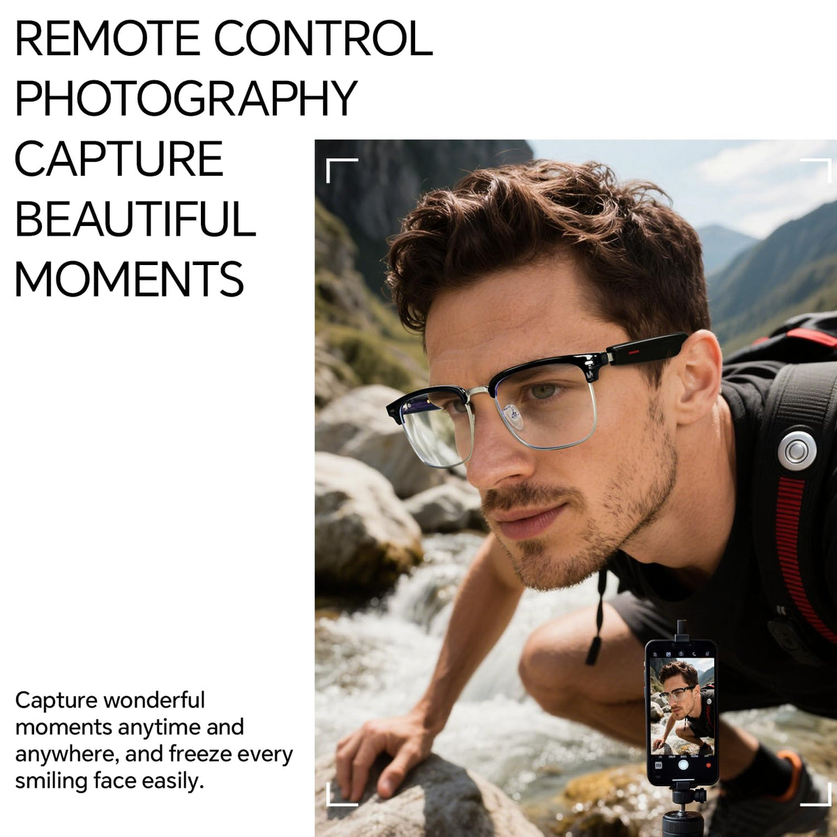 SZXWL on-the-go audio glasses play music and enable calls.