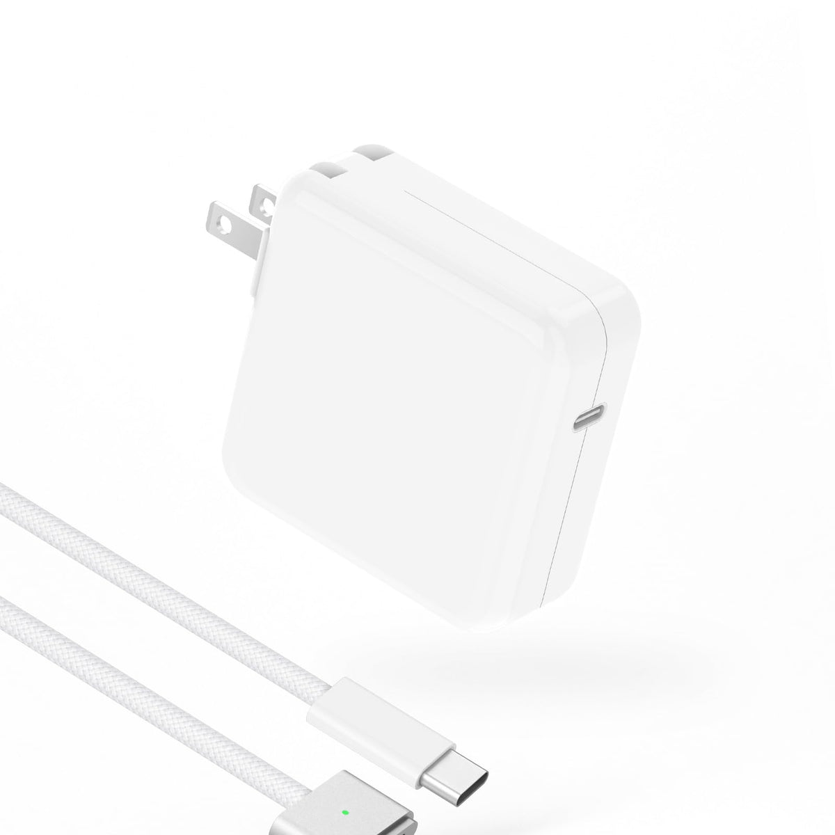 T ATHINK adapter front view showing compact form and fast charging