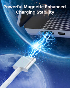 T ATHINK braided cable texture close-up for durability and long-life benefit