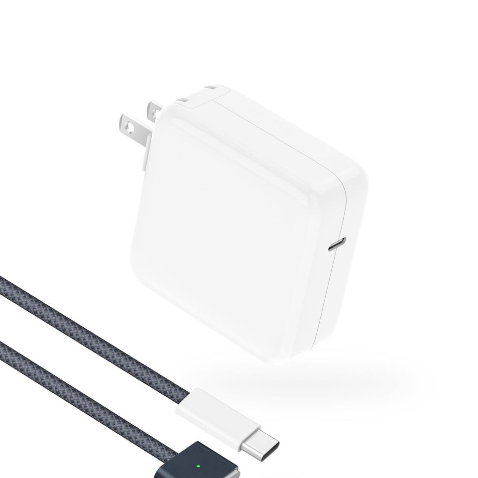 T ATHINK front-facing charger in midnight showing compact design and powerful output