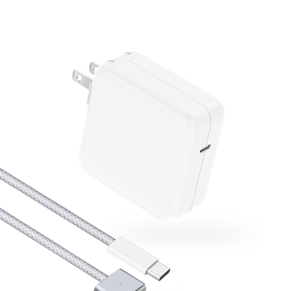 T ATHINK front packaging in space gray showing compact charger and cable for easy travel
