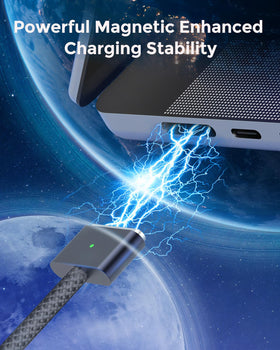T ATHINK cable LED indicator glowing to show charging status and convenience