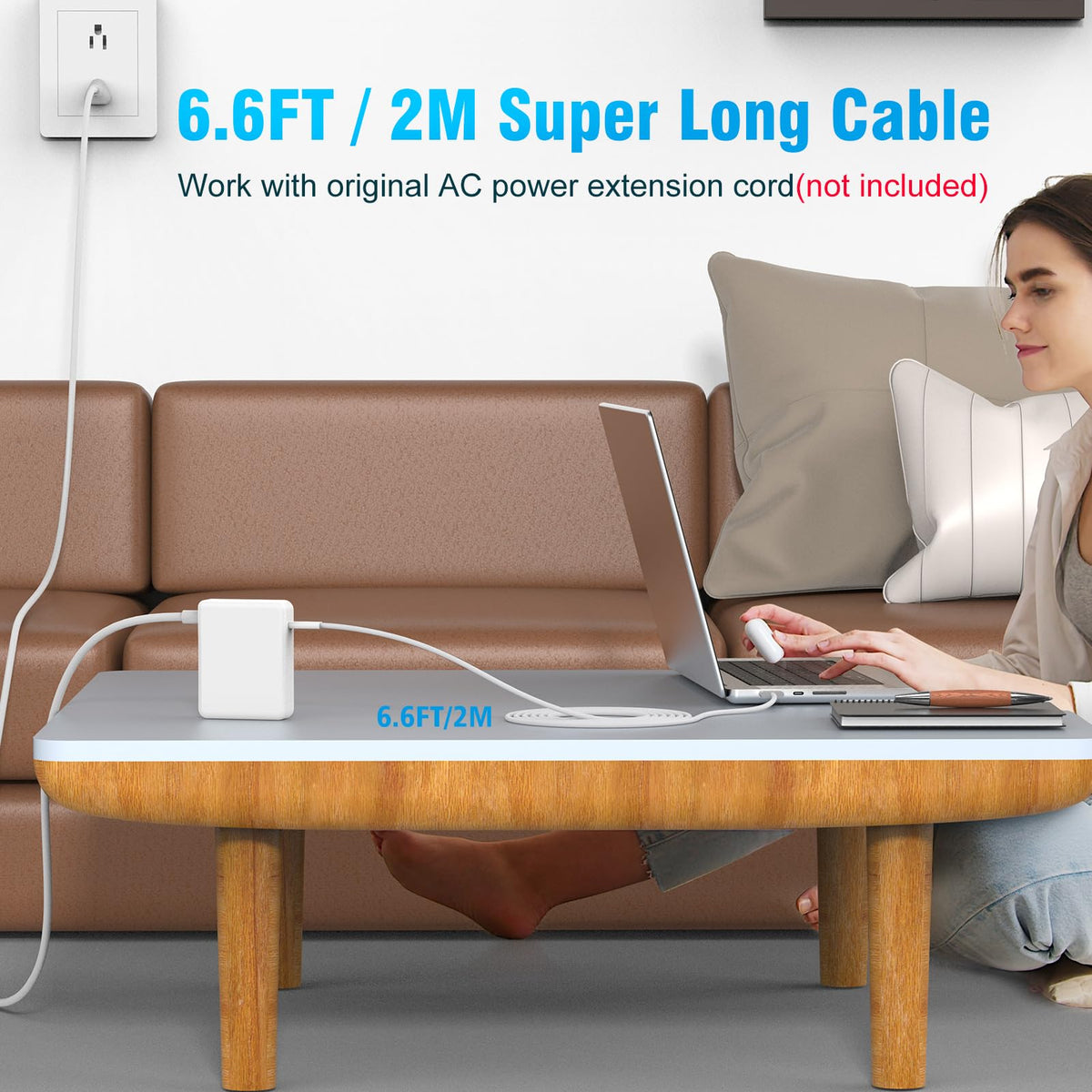 T ATHINK in a workspace setup delivering fast charge and tidy cable management