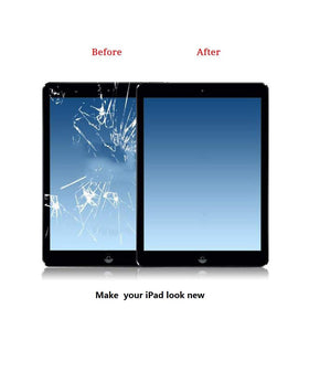 T Phael digitizer assembled on an iPad frame demonstrating fit and alignment