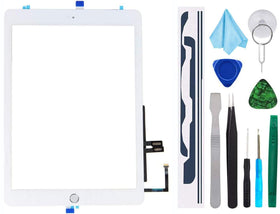 TPhael white digitizer for iPad 9.7-inch 2018, ready for replacement
