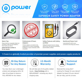 T POWER packaging and cord showing ready-to-install replacement convenience