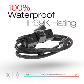 T1A backup camera with OEM replacement label ensures authentic part identification.