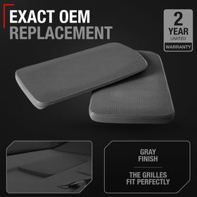 T1A rear speaker grille gray cover for Camry restores factory look
