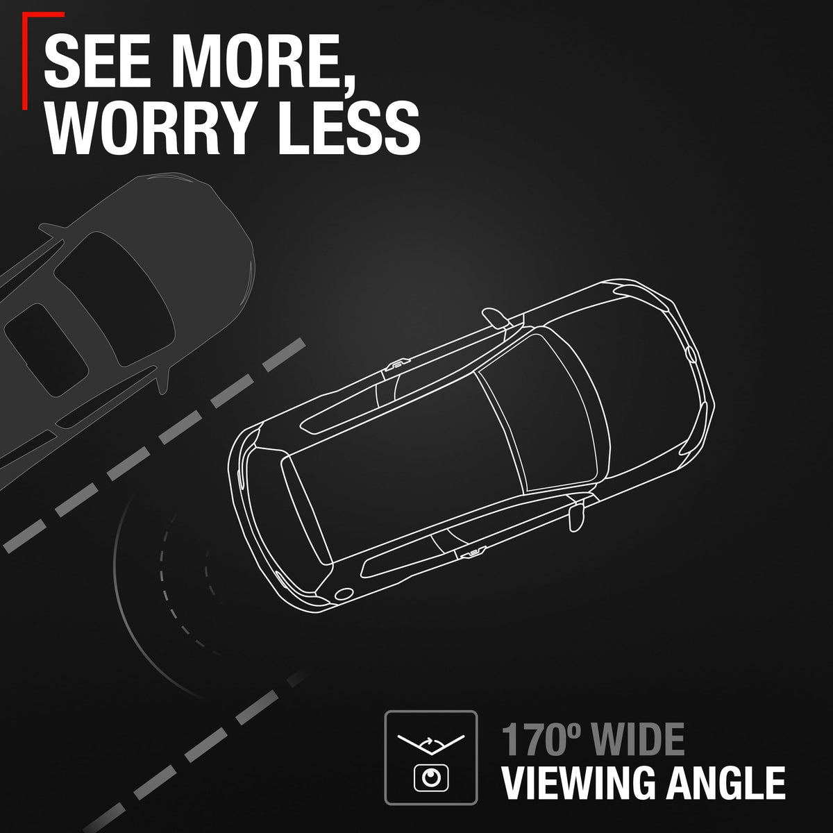 T1A rear view camera installation demonstrates quick, tool-free replacement