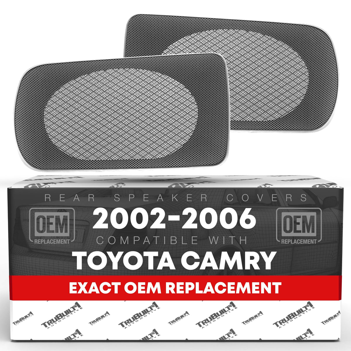 T1A speaker grille set for Camry 2002-2006 enhances fit and appearance