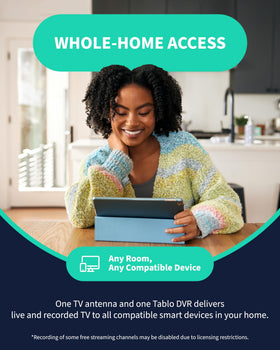 Tablo streaming to multiple devices across home network