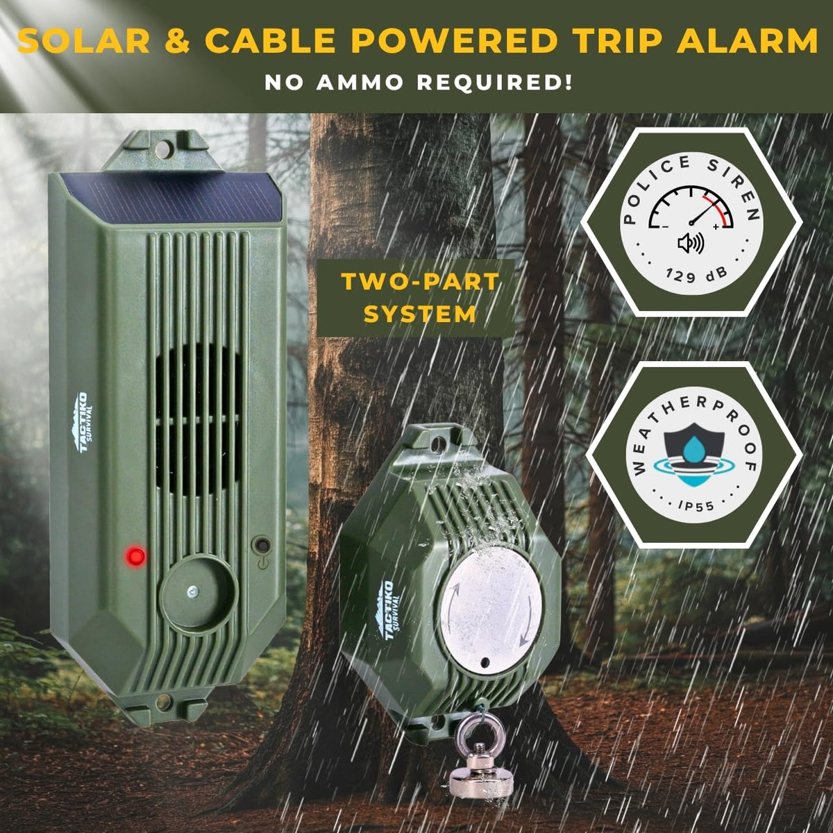 Tactiko Kevlar line close-up showing durable low-visibility cord benefit