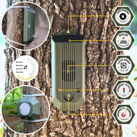 Tactiko magnetic tensioner attached to line illustrating quick secure setup