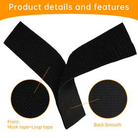 TACVEL sew-on-ready nylon strap shown for permanent mounting.