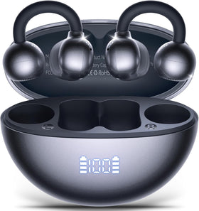 TAGRY H37 front packaging showing earbuds and case, showcasing premium design and features