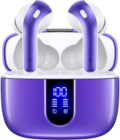 TAGRY X08 charging case front view showing compact design and portability