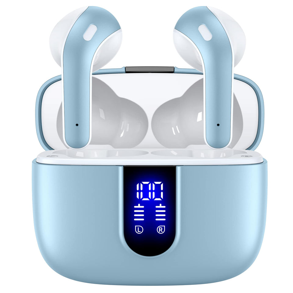 TAGRY front packaging showing earbuds and case for clean first impression