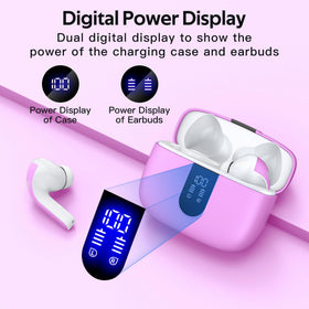 TAGRY X08 LED power display on case showing battery levels and charging status