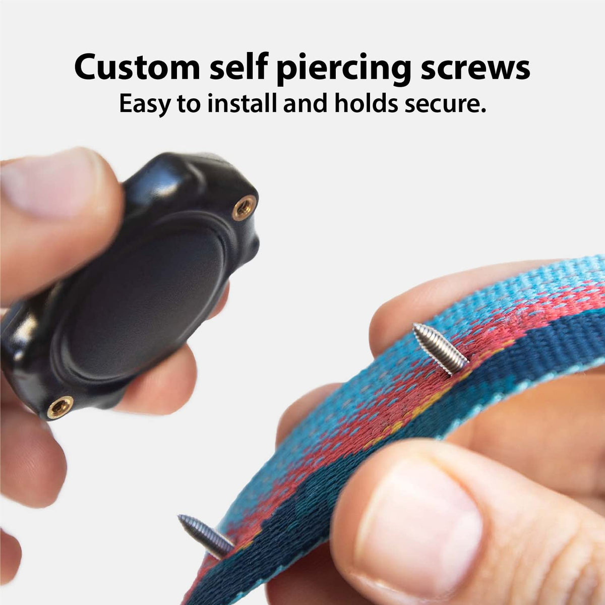 TagVault fits any width collar for versatile, everyday use