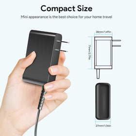 TAIFU adapter safety features graphic highlighting protections and durability