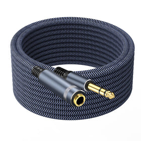 TAISUSAN quarter-inch extension cable with gold-plated connectors for clear audio.