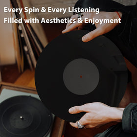 TAKMORK antistatic slipmat minimizes static and protects records