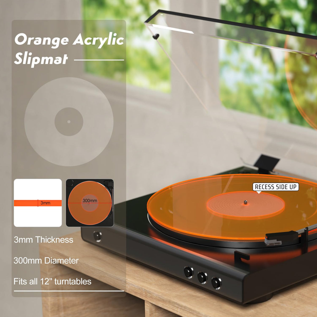 TAKMORK scratch-resistant packaging protects the slipmat during shipping.