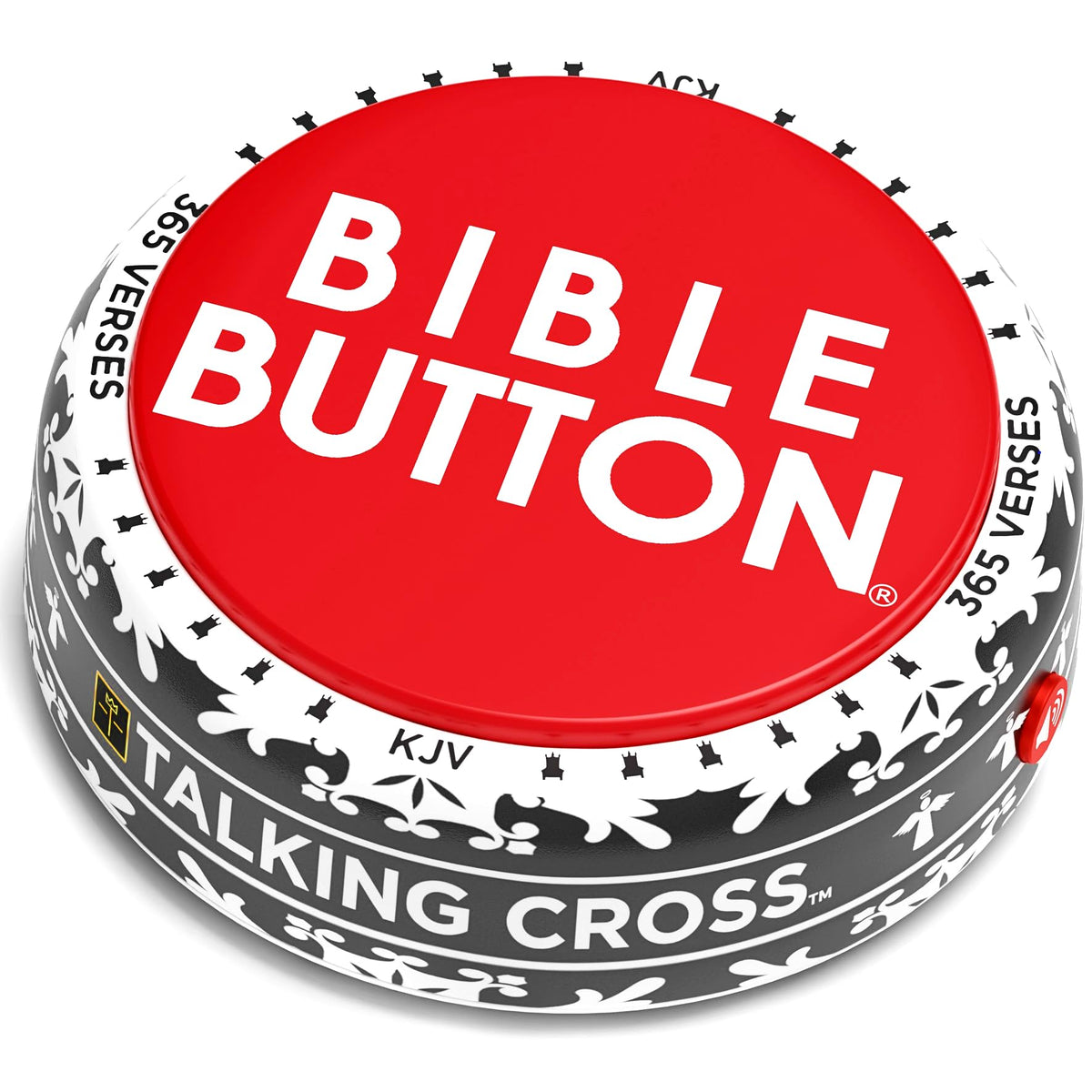Talking Cross Bible Button daily verse play for morning inspiration