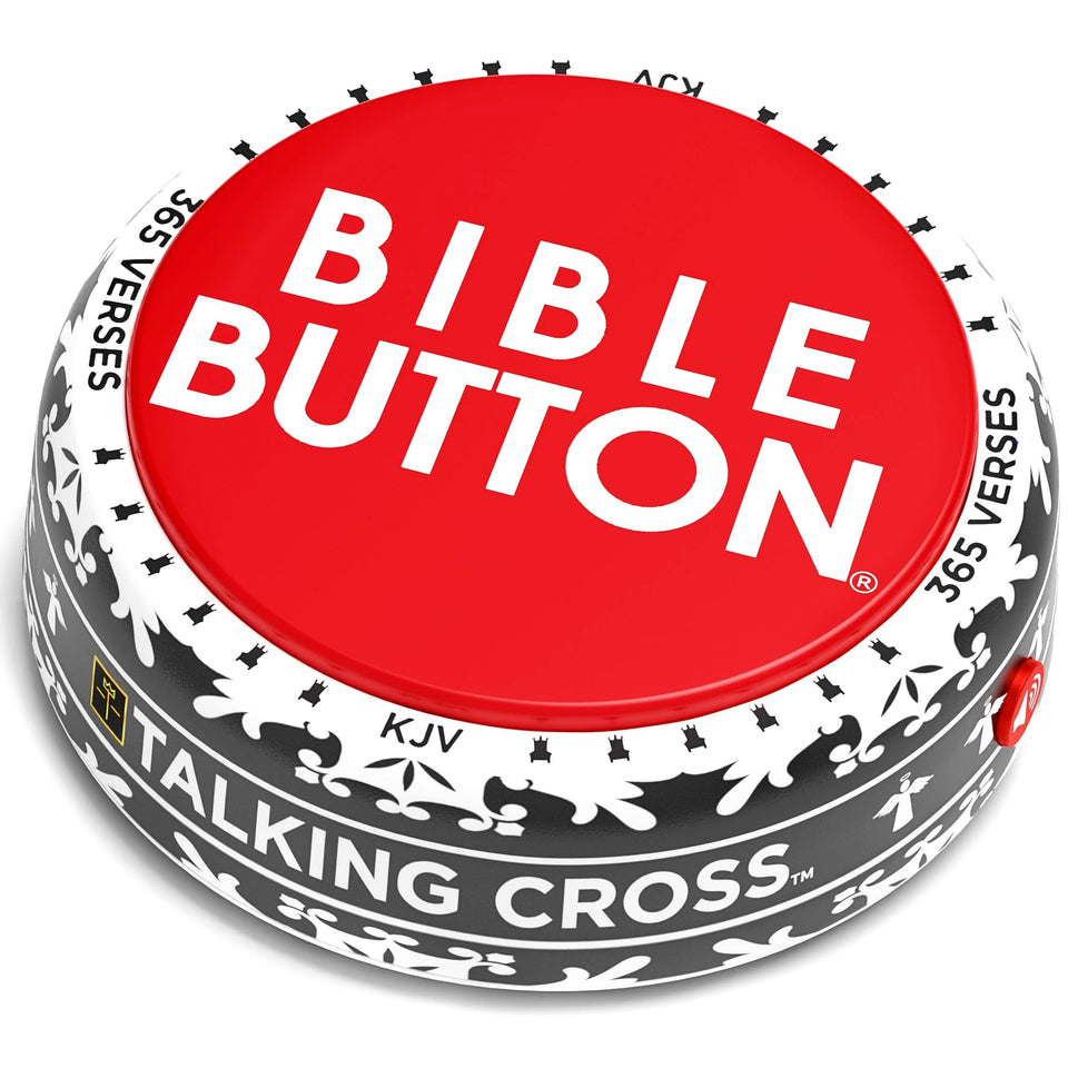 Talking Cross Bible Button daily verse play for morning inspiration