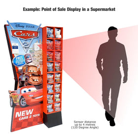 Talking Products Halloween decor adds spooky ambience with voice playback.