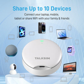 TALKSIM UFO textured casing detail that improves grip and durable handling