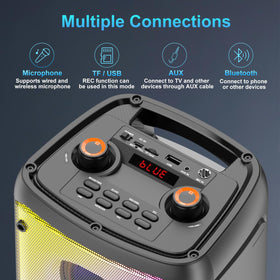 TAMPROAD Q55 Bluetooth 5.0 ensures fast, stable wireless connection.