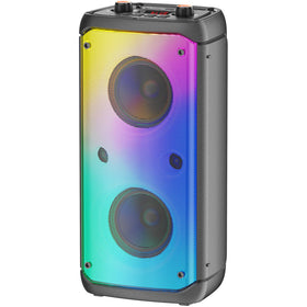 TAMPROAD Q55 outdoor Bluetooth speaker front view delivering bold 80W sound.
