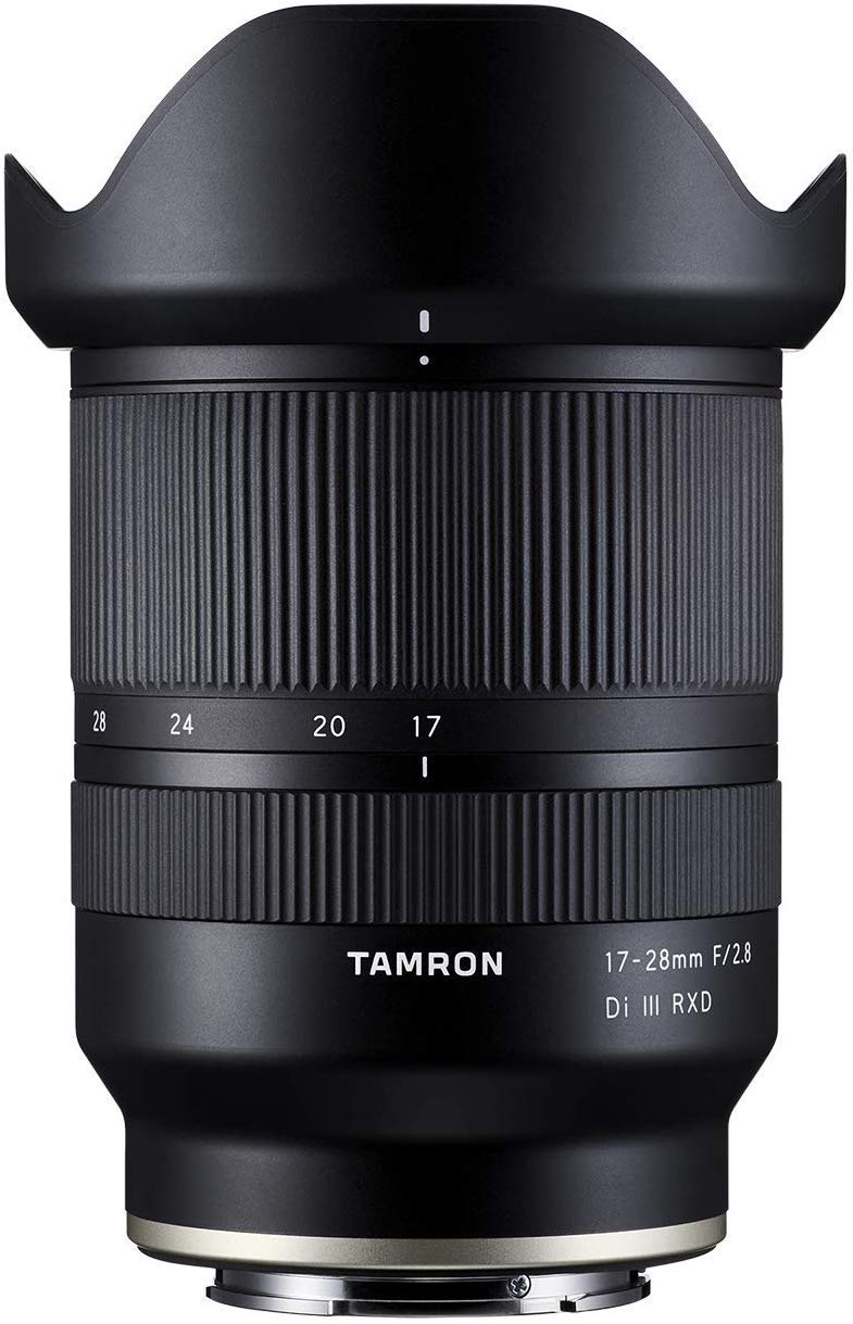 Tamron 17-28mm f/2.8 Di III RXD for Sony E, close-up lens on a travel setup