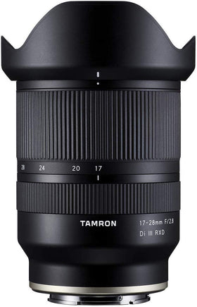 Tamron 17-28mm f/2.8 Di III RXD for Sony E, close-up lens on a travel setup
