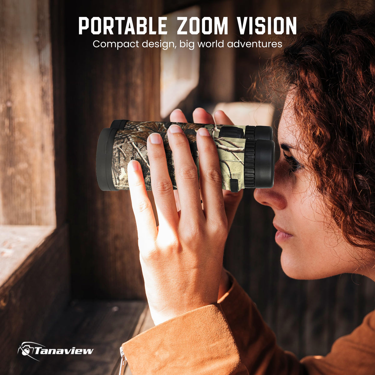 Tanaview includes bag, strap, and cloth for travel-ready care.