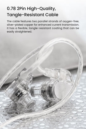 TANCHJIM Bunny built-in mic and controls for calls and playback