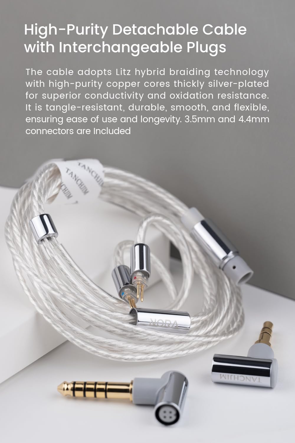 TANCHJIM NORA ergonomic fit supports extended monitoring in busy streams.