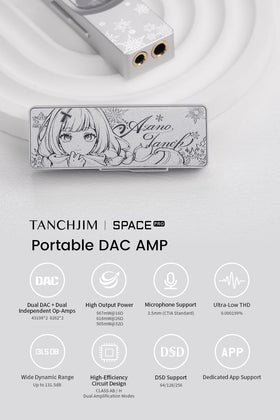 TANCHJIM Space PRO premium build and shielding for durable portable use.