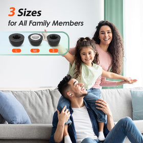 Tang Town memory foam tips deliver all-day comfort and reduced ear fatigue.